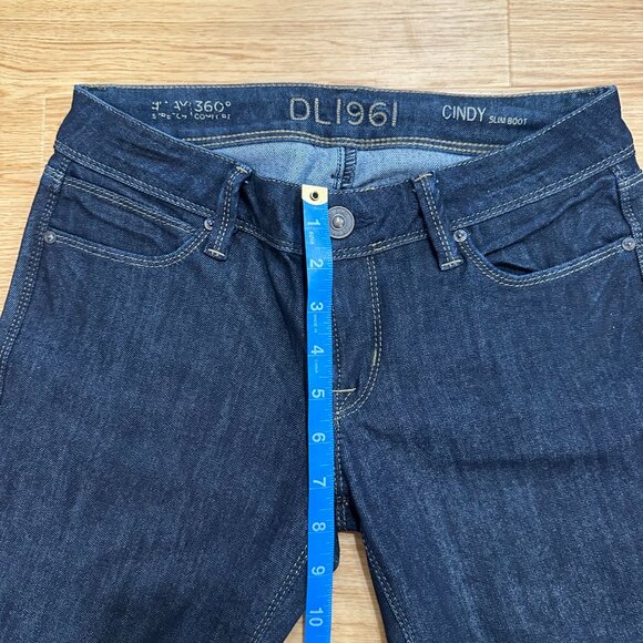 DL1961 Women's Cindy Slim Bootcut Denim Jeans Size 26 - Picture 11 of 13